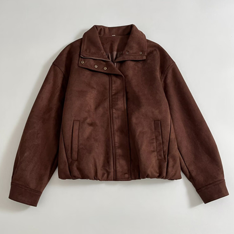 Women'S Fashion Bomber Jacket - Jenny&Dave American Retro Fashion Women's Jacket