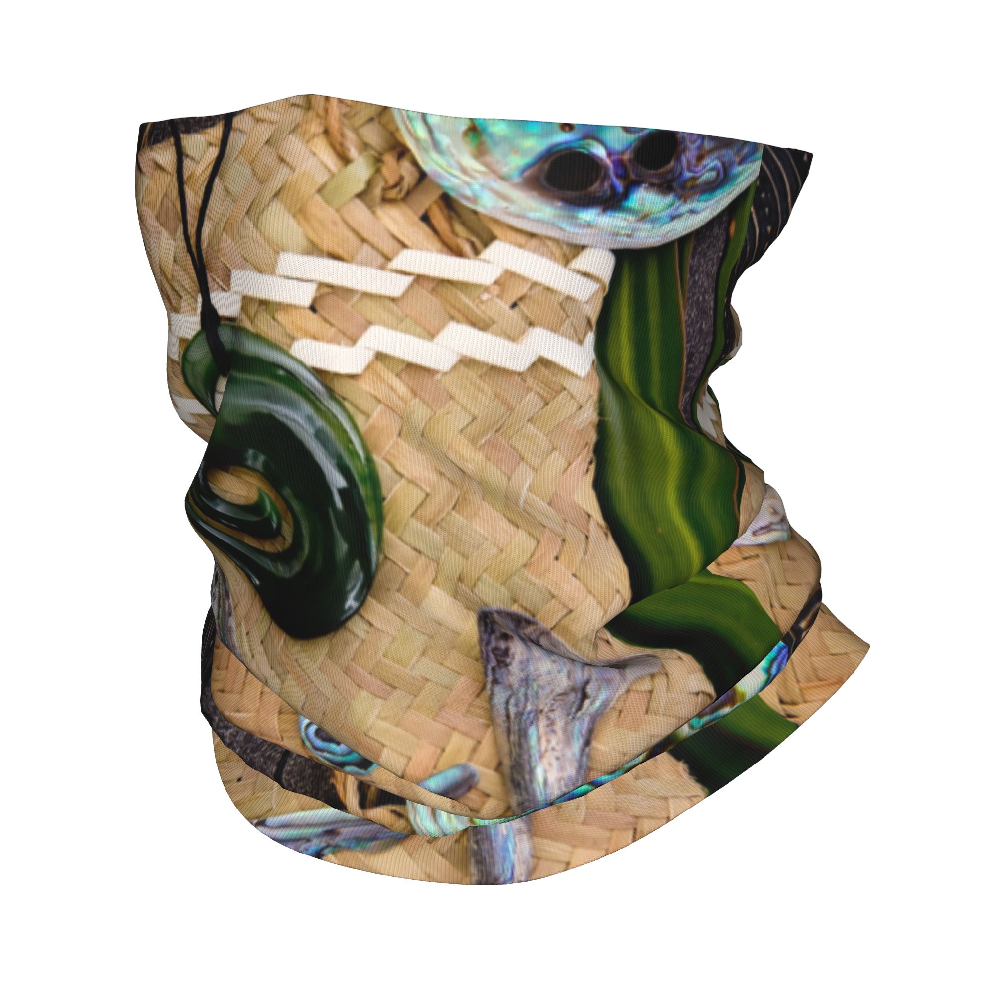 Women Fashion Nz - Nz Maori Culture Theme Bandana Neck