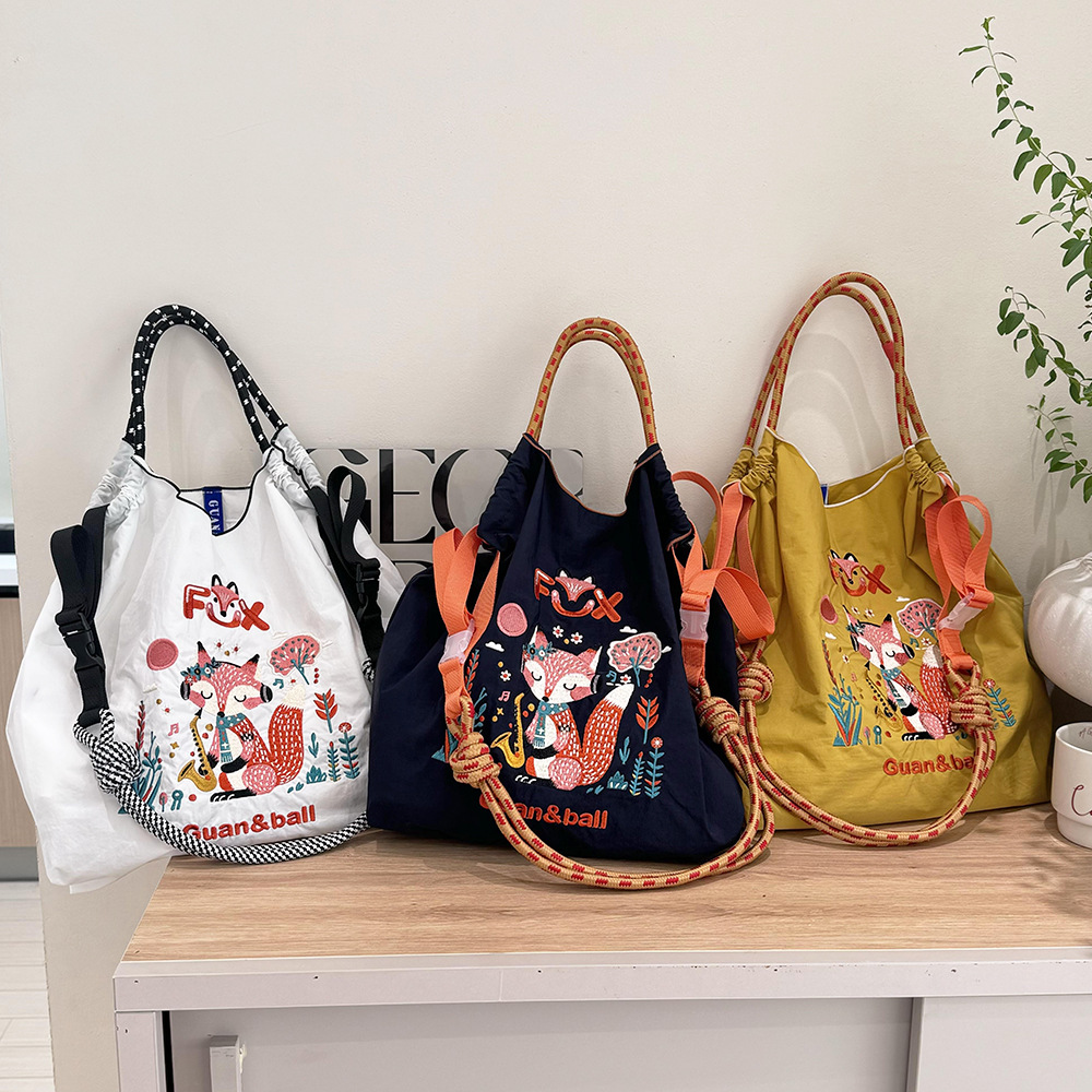 Women Fashion Online Shopping - Japanese-style Online Celebrity Matching Embroidered Shopping