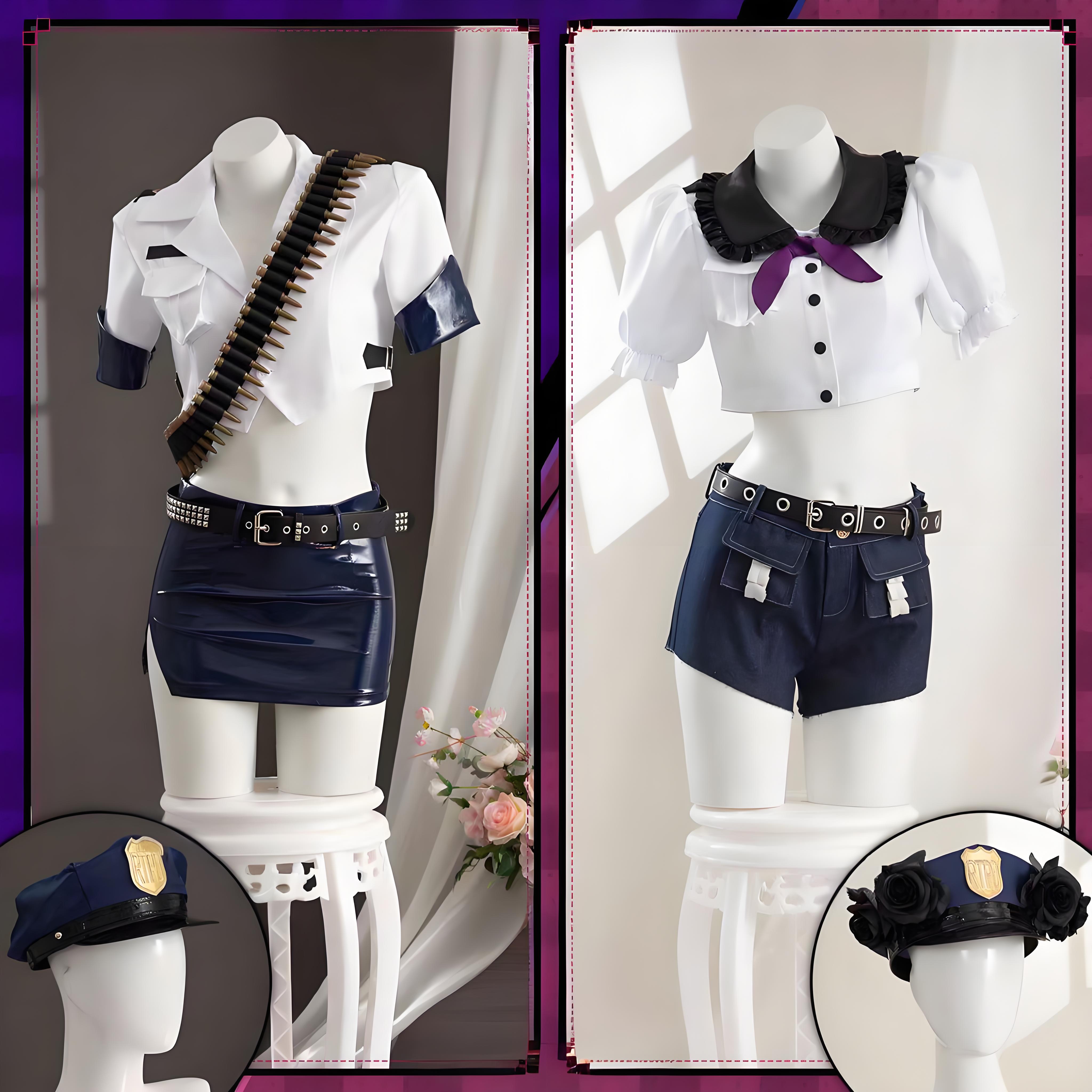 Knitted Vest Women - Panty & Stocking with Garterbelt Panty