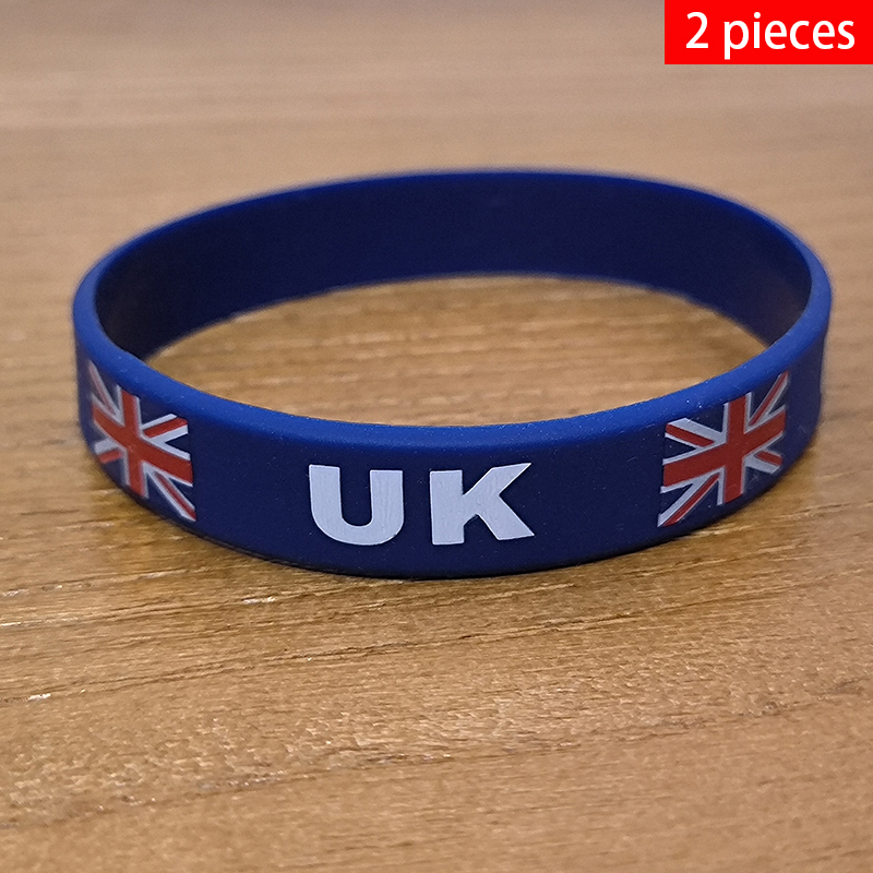 2pcs UK National Flag Wristban - Women Fashion Uk incelemesi ve fiyatı
