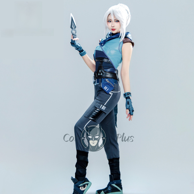 Game Valorant  Jett Cosplay Co - Knitted Vest Women incelemesi ve fiyatı