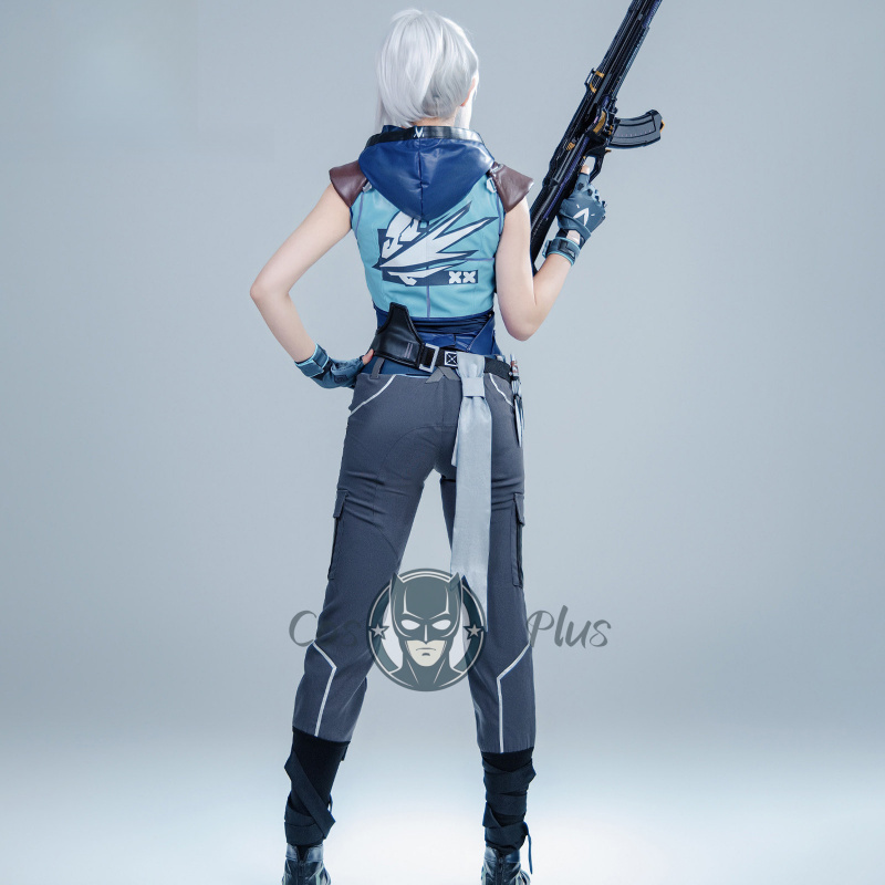 Game Valorant  Jett Cosplay Co - Knitted Vest Women incelemesi ve fiyatı