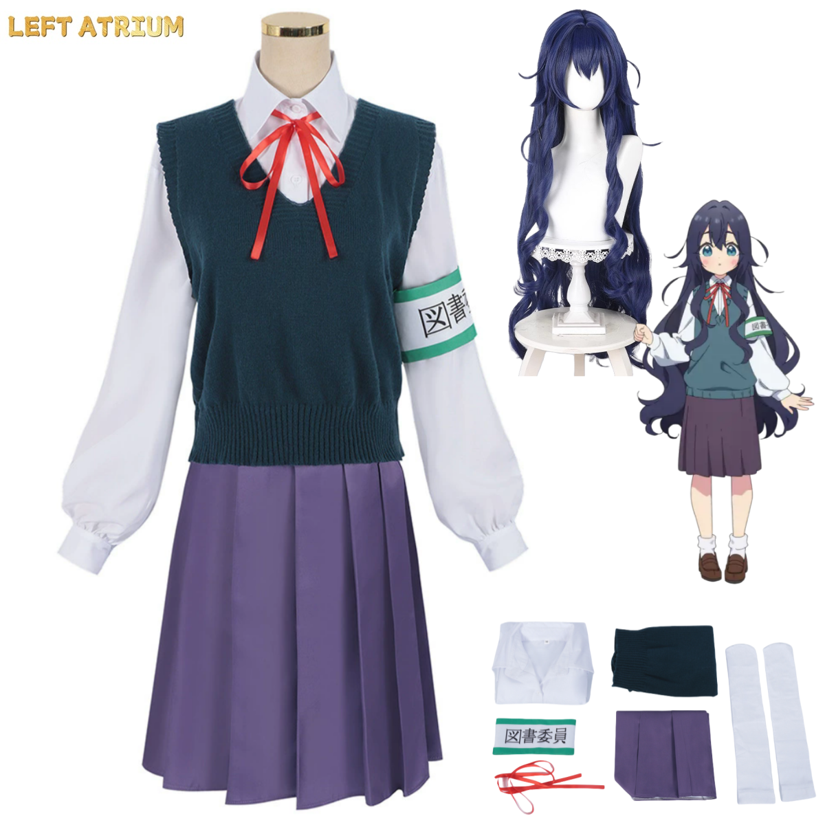 Anime The 100 Girlfriends Who  - Knitted Vest Women incelemesi ve fiyatı