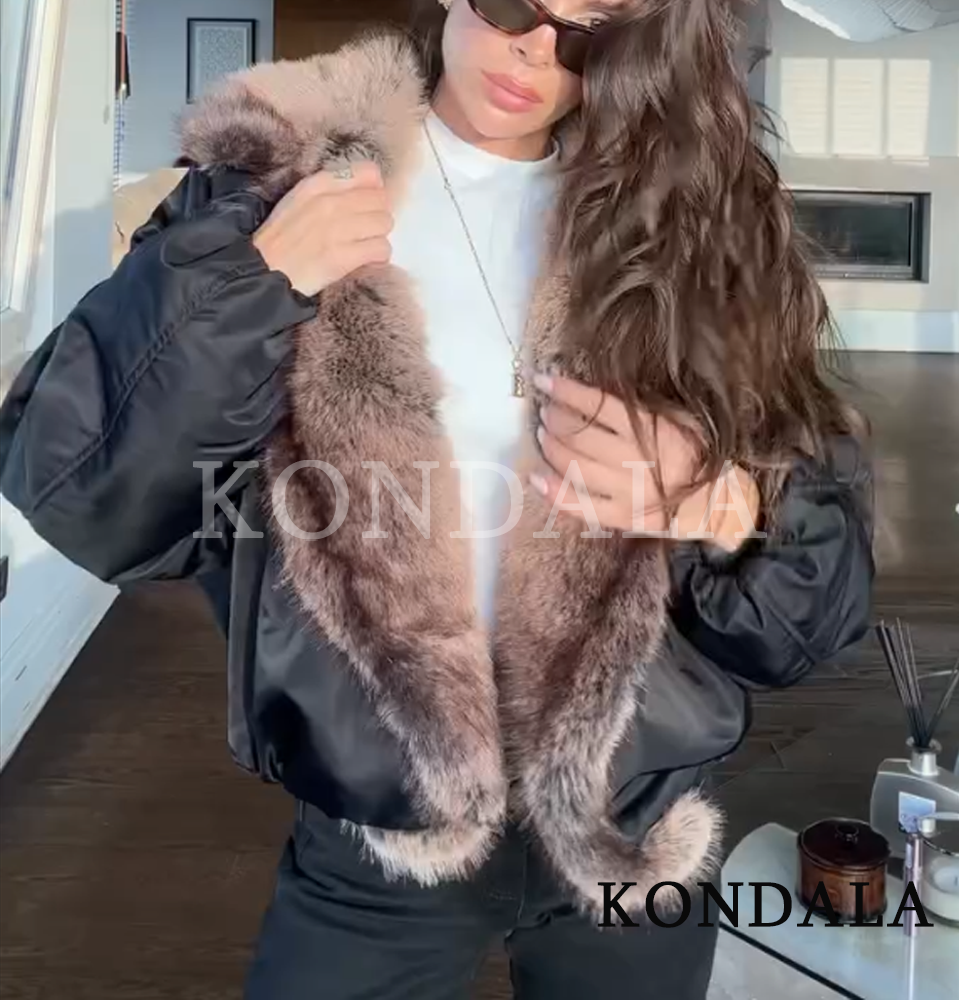 KONDALA Spring Trendy Bomber J - Women'S Fashion Bomber Jacket incelemesi ve fiyatı