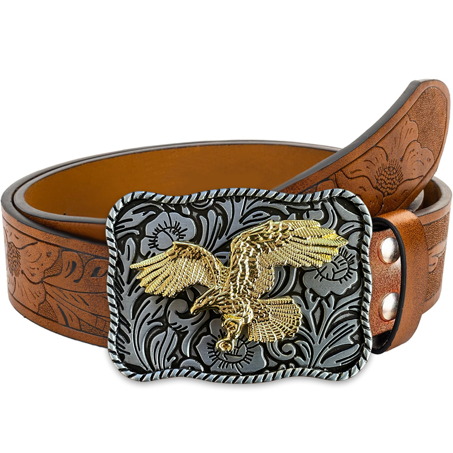 Eagle Tang Grass Pattern Belt  - Women Fashion Nz incelemesi ve fiyatı