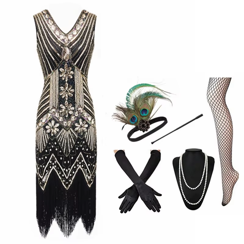 New XS-XXXL 1920s Vintage Gree - Women'S Fashion Roaring 20S incelemesi ve fiyatı