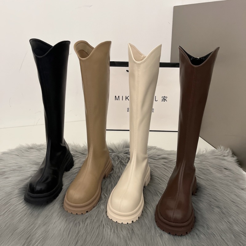 Retro Bare Colored Boots Women - Winter Fashion Women Boots incelemesi ve fiyatı
