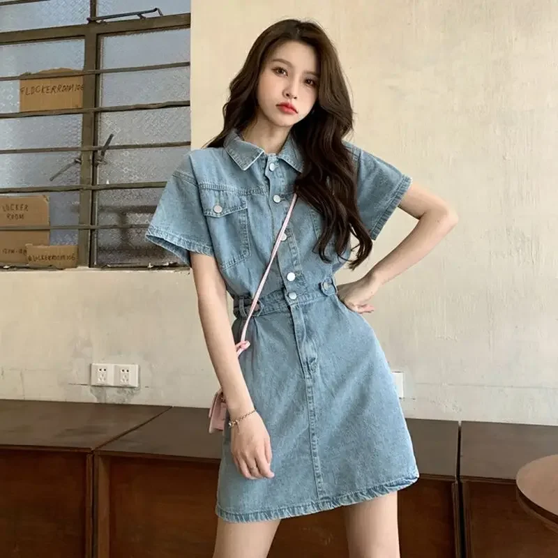 New Sweet Women Denim Short Dr - Women'S Fashion Korea incelemesi ve fiyatı