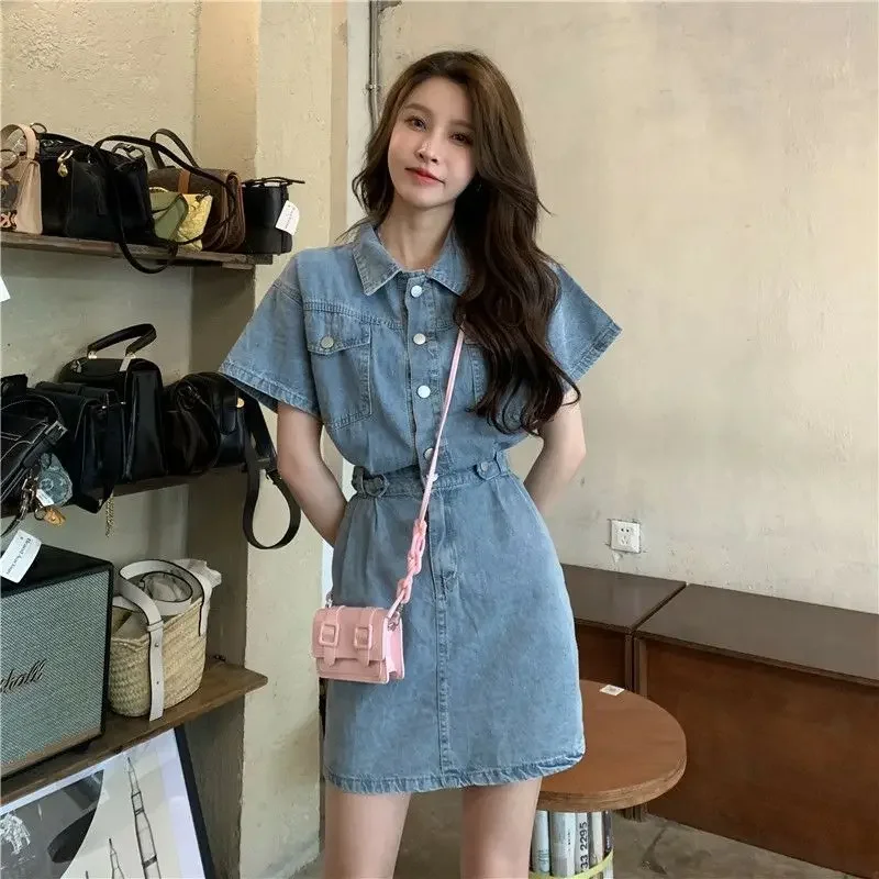 New Sweet Women Denim Short Dr - Women'S Fashion Korea incelemesi ve fiyatı