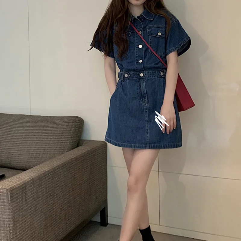 New Sweet Women Denim Short Dr - Women'S Fashion Korea incelemesi ve fiyatı