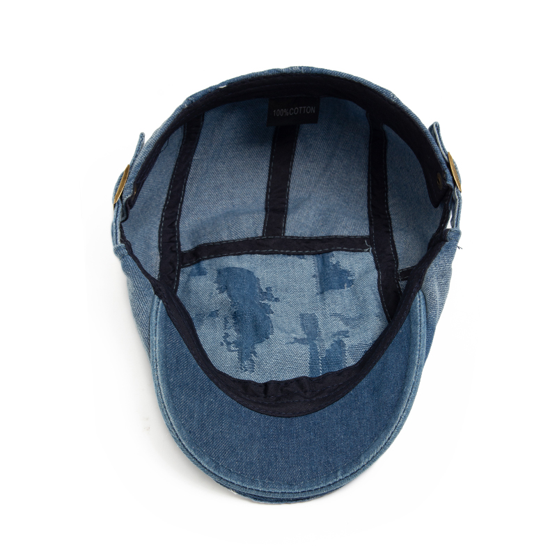 Fashion Men Ripped Denim Beret - Women Fashion Nz incelemesi ve fiyatı