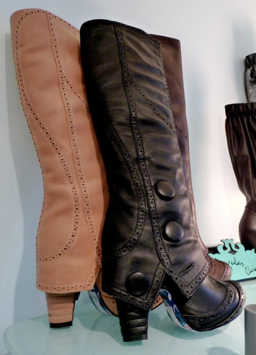 Design Leather Slouch Knee-Hig - Women'S Fashion Leather Boots incelemesi ve fiyatı
