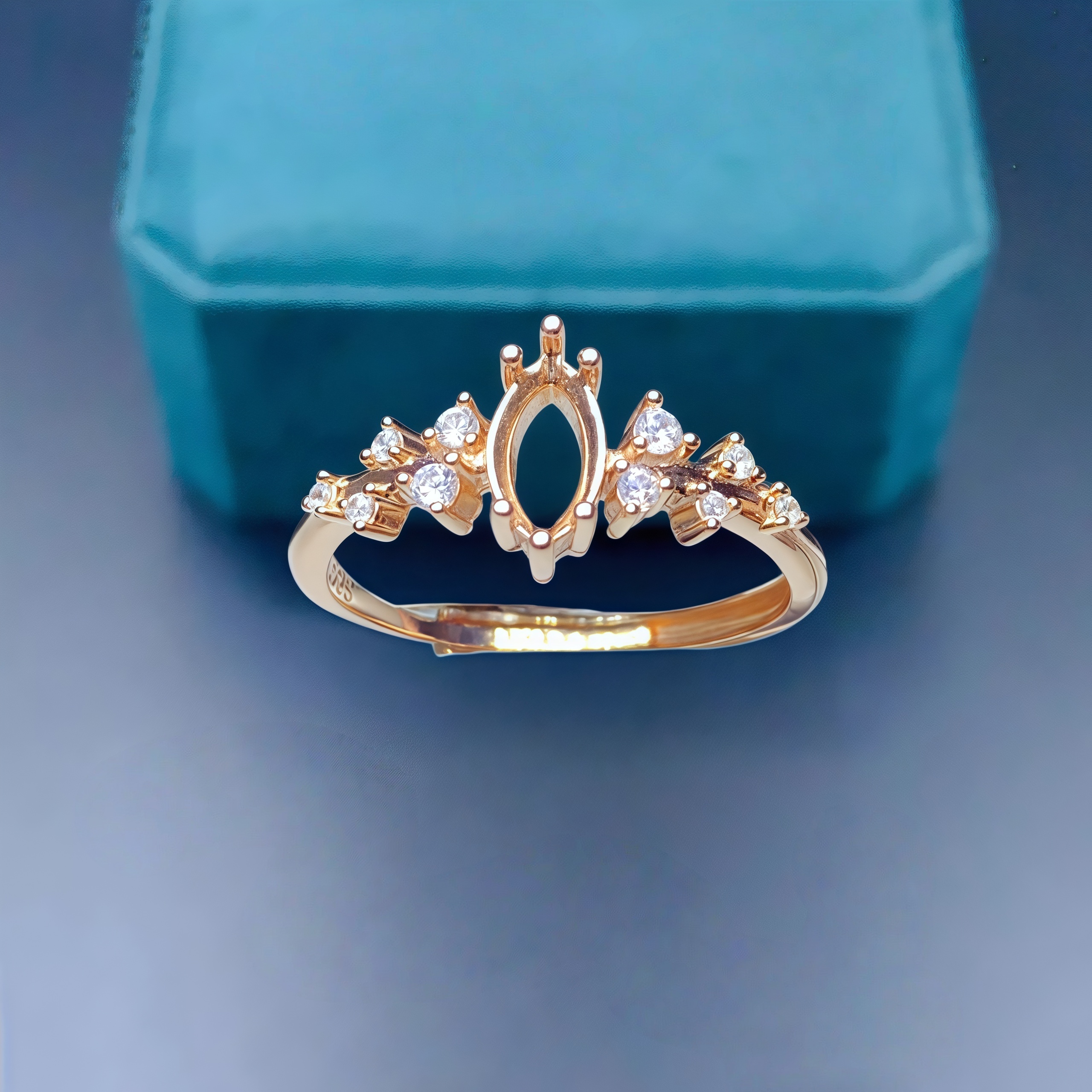 Setting 4*8mmHorse eye Shape S - Women Fashion Rings incelemesi ve fiyatı