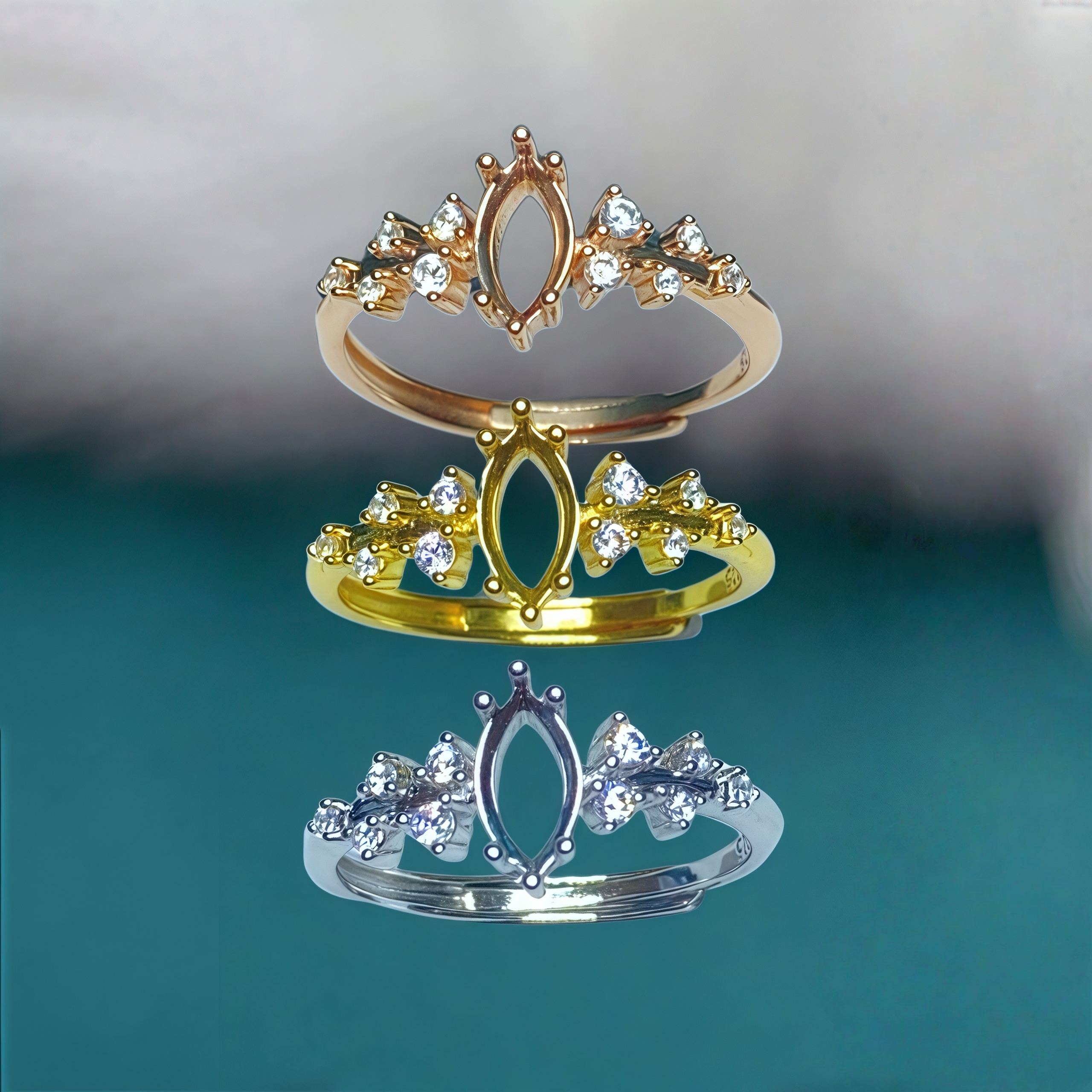 Setting 4*8mmHorse eye Shape S - Women Fashion Rings incelemesi ve fiyatı