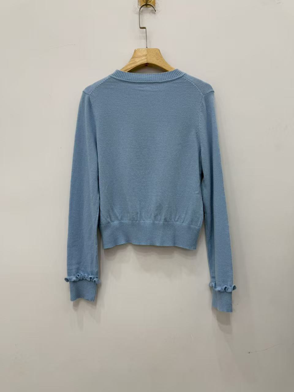 Spring/Summer Women O-Neck Ruf - Knitted Vest Women incelemesi ve fiyatı