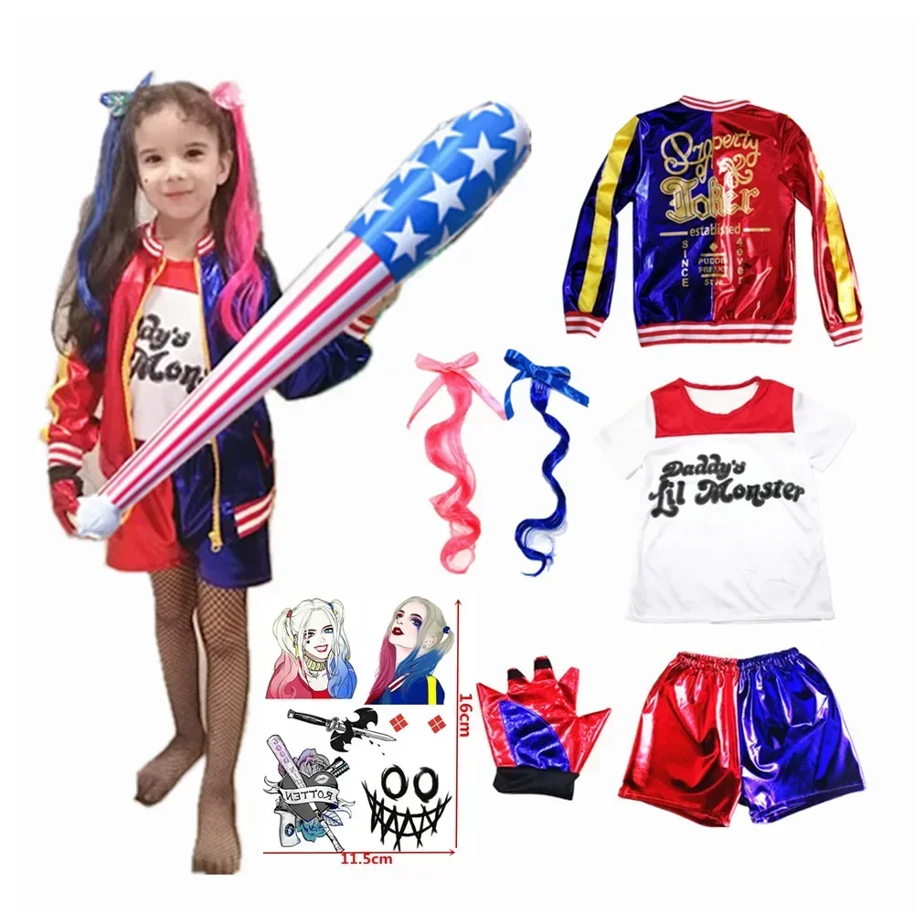 Costumes de cosplay Harley Qui - Knitted Vest Women incelemesi ve fiyatı