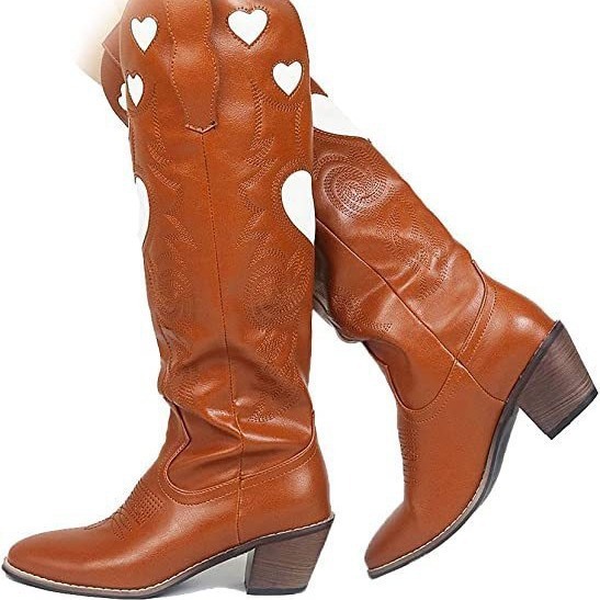 Fashion Love Heart Chunky Heel - Winter Fashion Women Boots incelemesi ve fiyatı