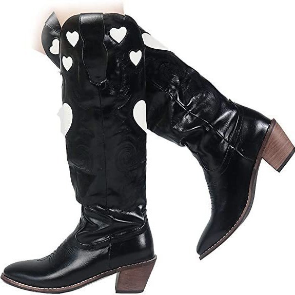 Fashion Love Heart Chunky Heel - Winter Fashion Women Boots incelemesi ve fiyatı