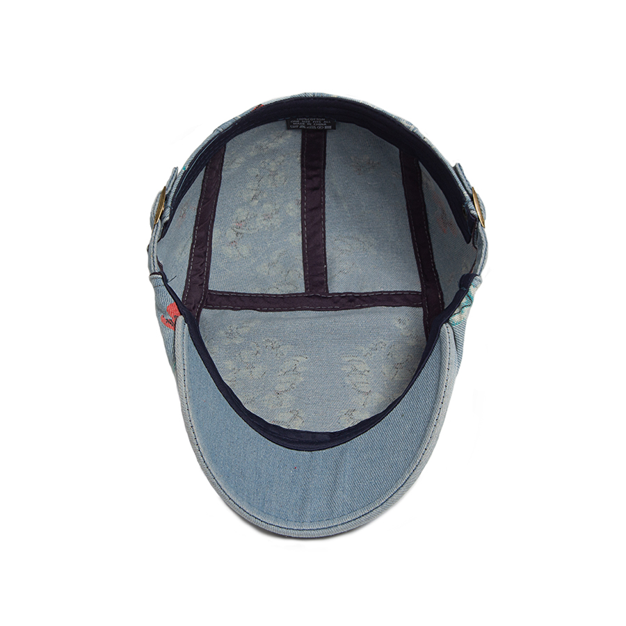 New Vintage Print Denim Beret  - Women Fashion Nz incelemesi ve fiyatı