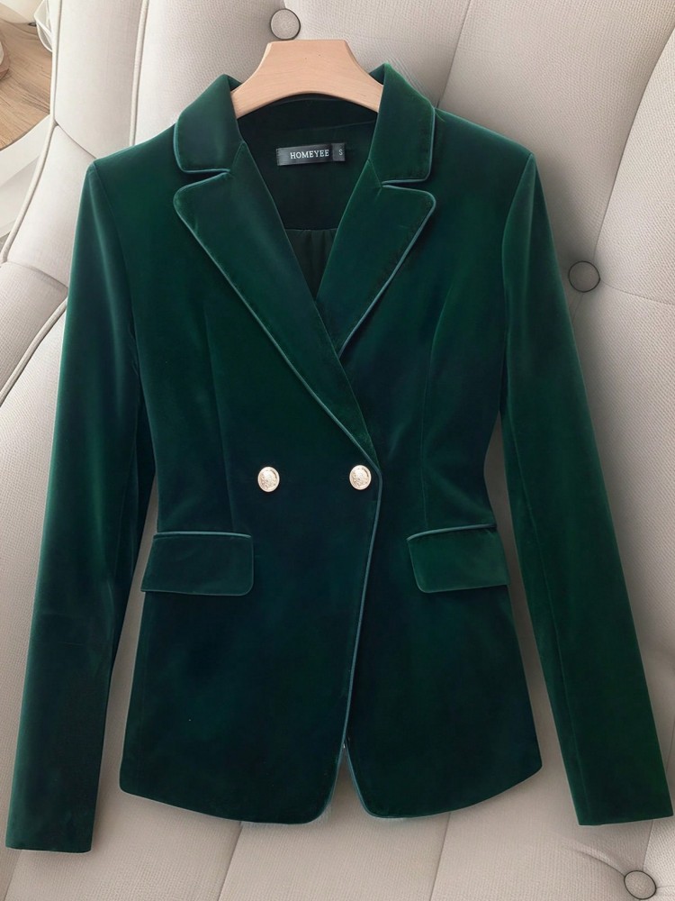 2026 Spring Velvet Blazer Vars - Women'S Fashion Bomber Jacket incelemesi ve fiyatı