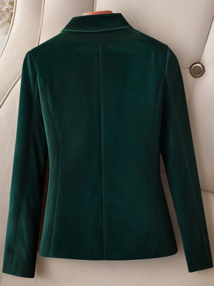 2026 Spring Velvet Blazer Vars - Women'S Fashion Bomber Jacket incelemesi ve fiyatı
