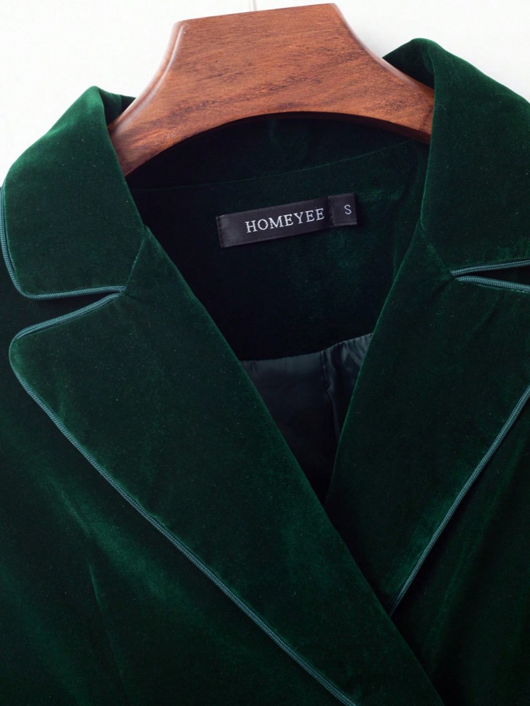 2026 Spring Velvet Blazer Vars - Women'S Fashion Bomber Jacket incelemesi ve fiyatı