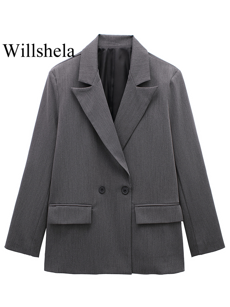 Willshela Women Fashion With P - Blazer Women Oversized incelemesi ve fiyatı