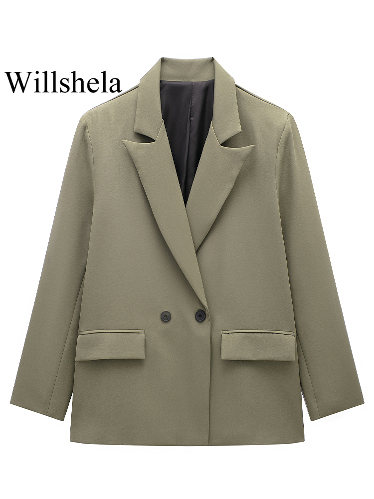 Willshela Women Fashion With P - Blazer Women Oversized incelemesi ve fiyatı