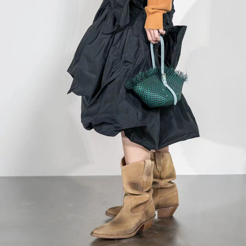 Fashion Vintage Boots Split To - Women'S Fashion Korea incelemesi ve fiyatı