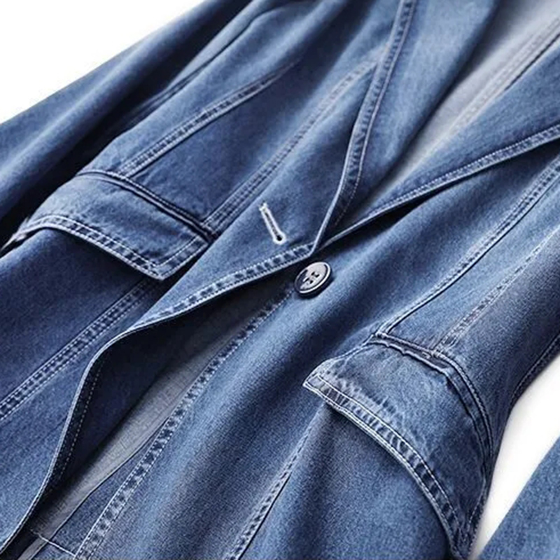 Women's Denim Suit Jacket, Kor - Women'S Fashion Bomber Jacket incelemesi ve fiyatı