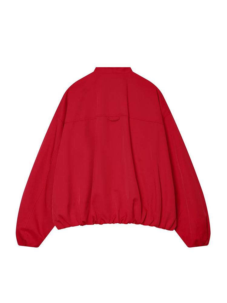 TFMLN Fashion Red Short Bomber - Women'S Fashion Bomber Jacket incelemesi ve fiyatı
