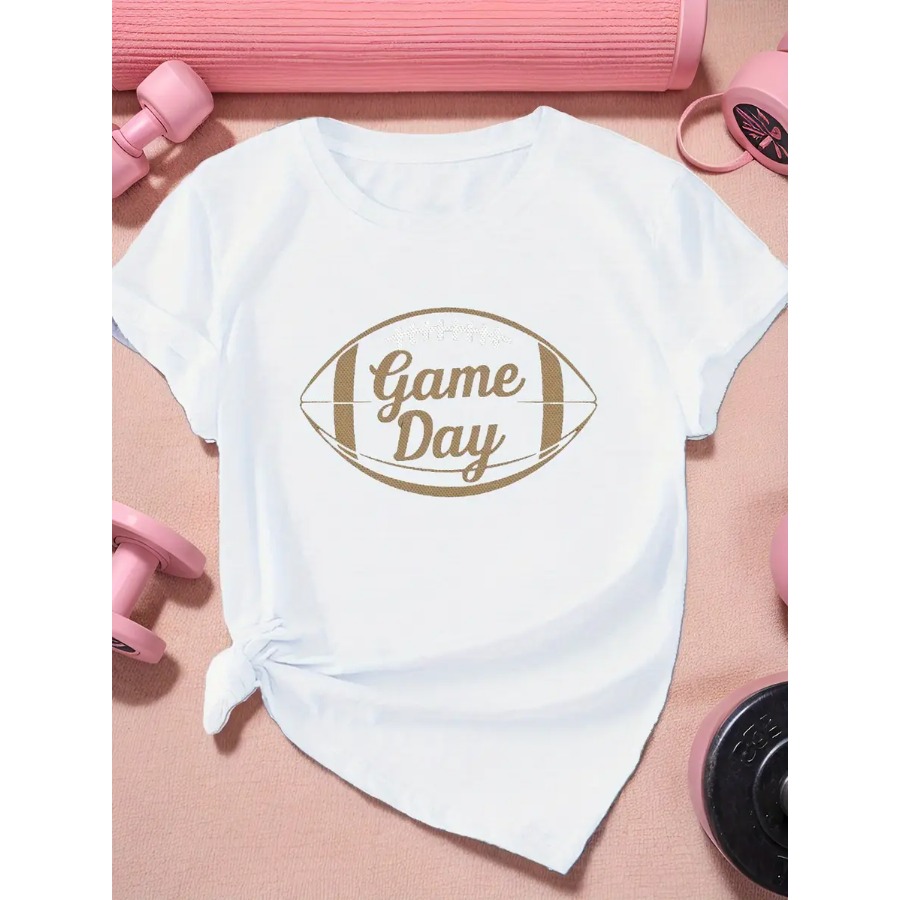 【New Arrival】Game Day Football - Women'S Fashion Rugby Top incelemesi ve fiyatı