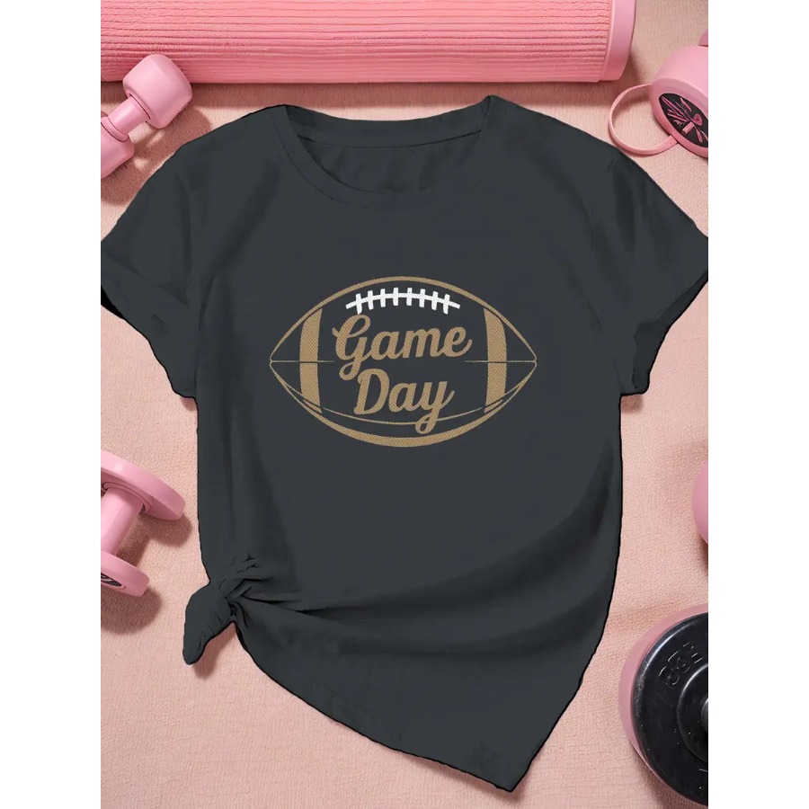 【New Arrival】Game Day Football - Women'S Fashion Rugby Top incelemesi ve fiyatı