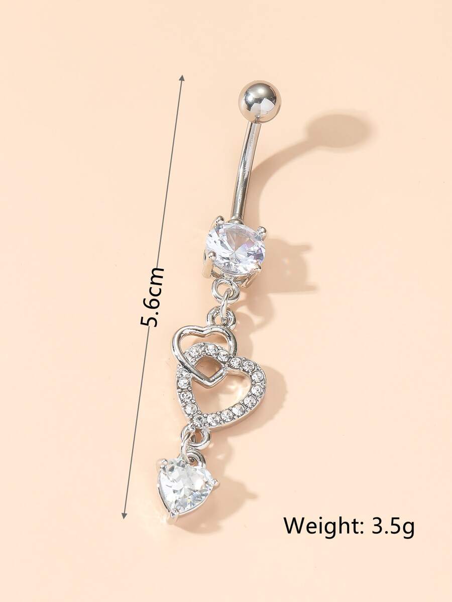 Heart-Dangling Cubic Zirconia  - Women Fashion Rings incelemesi ve fiyatı