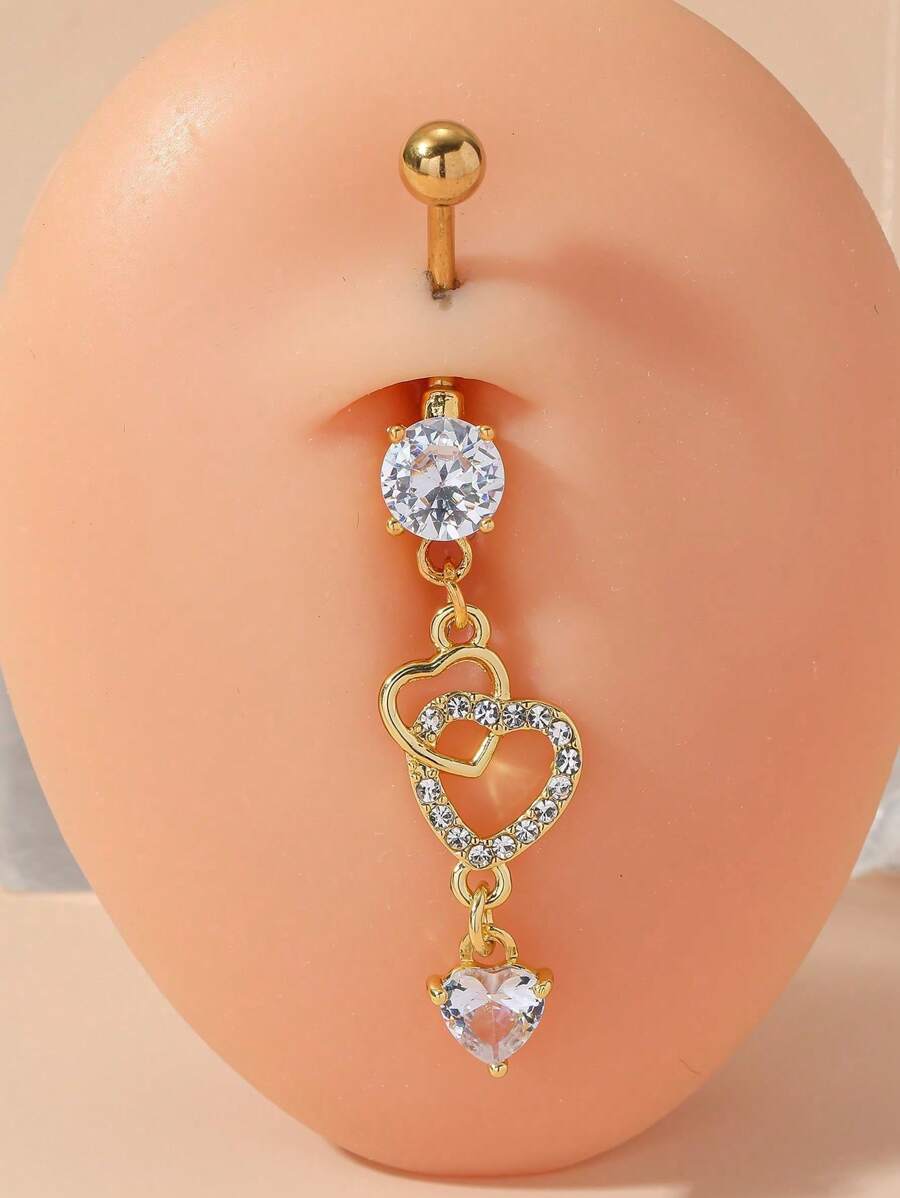 Heart-Dangling Cubic Zirconia  - Women Fashion Rings incelemesi ve fiyatı