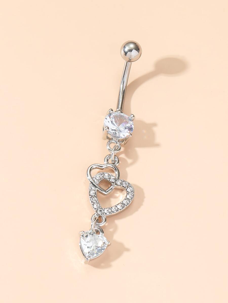 Heart-Dangling Cubic Zirconia  - Women Fashion Rings incelemesi ve fiyatı