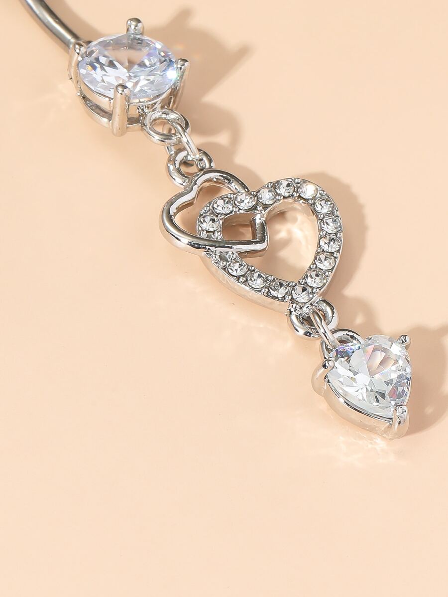 Heart-Dangling Cubic Zirconia  - Women Fashion Rings incelemesi ve fiyatı