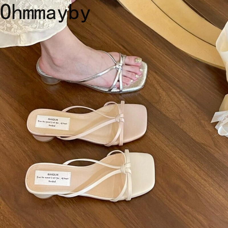 Thick Heel Women Slippers Fash - Women'S Fashion Korea incelemesi ve fiyatı
