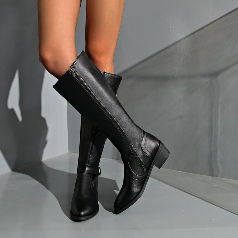 Women Knee High Boots Platform - Women'S Fashion Leather Boots incelemesi ve fiyatı