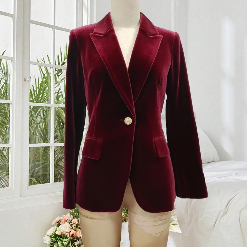 Velvet Large Size Women Prom P - Blazer Women Oversized incelemesi ve fiyatı
