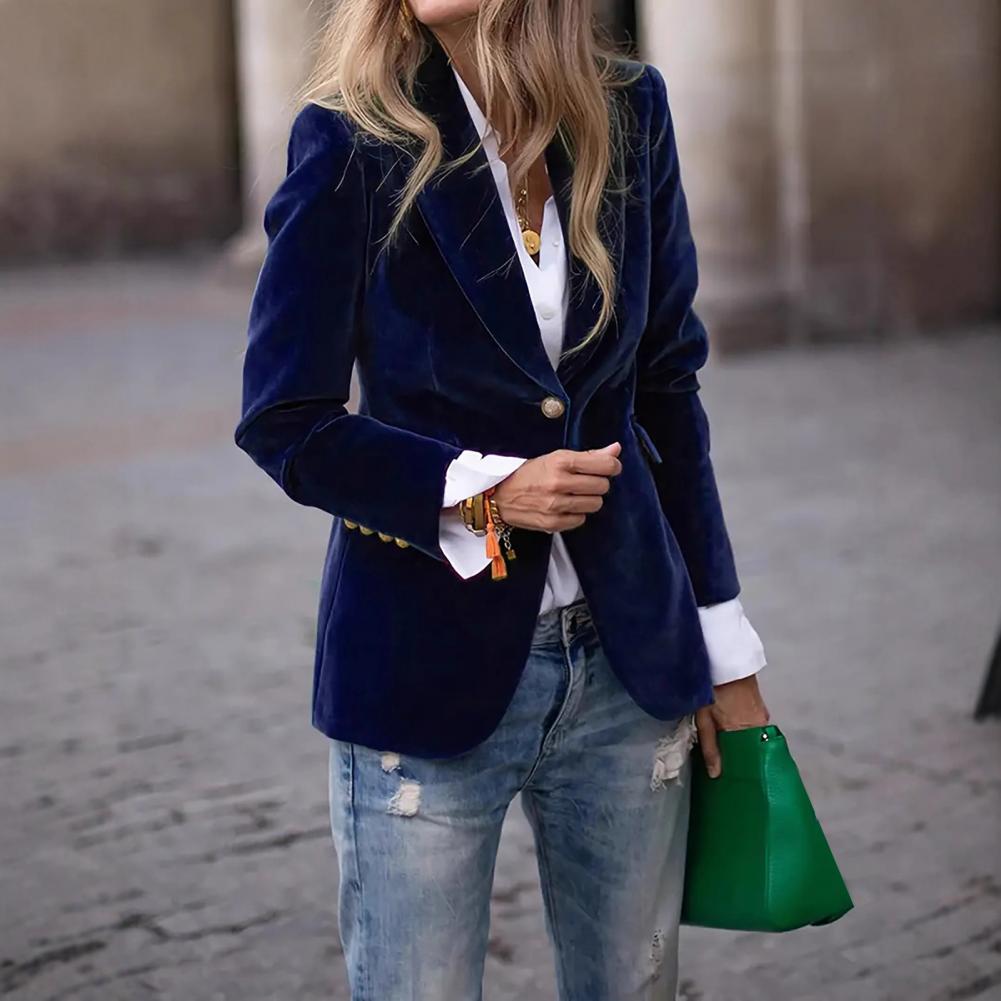 Velvet Large Size Women Prom P - Blazer Women Oversized incelemesi ve fiyatı