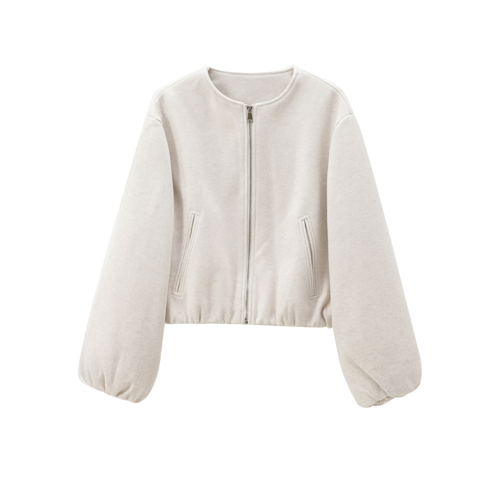 Retro Round Zipper Bomber Jack - Women'S Fashion Bomber Jacket incelemesi ve fiyatı
