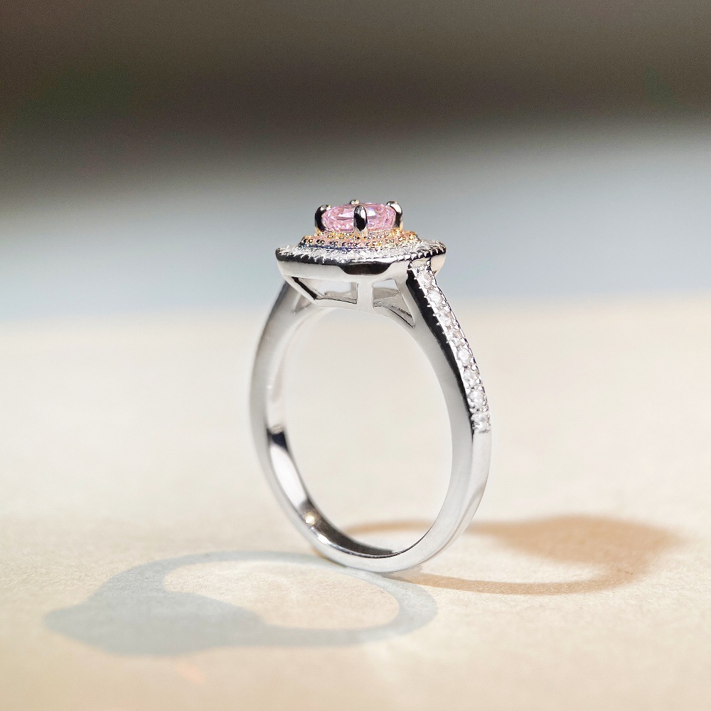 Luxury Solid Platinum PT950 Wo - Women Fashion Rings incelemesi ve fiyatı