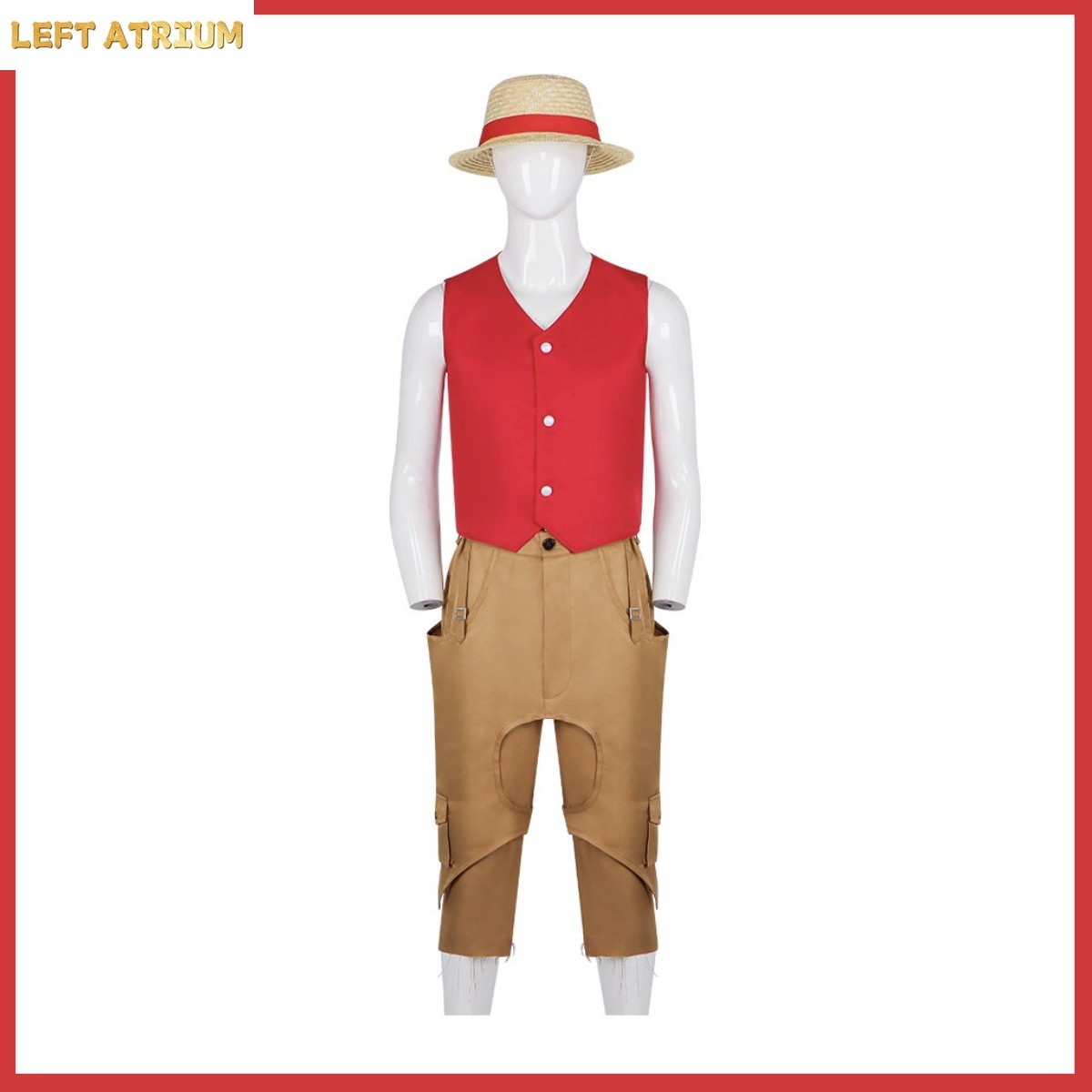 Anime Movies Monkey D. Luffy C - Knitted Vest Women incelemesi ve fiyatı
