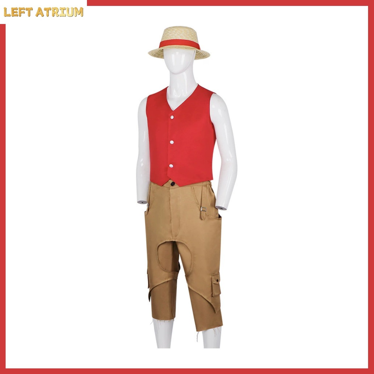 Anime Movies Monkey D. Luffy C - Knitted Vest Women incelemesi ve fiyatı