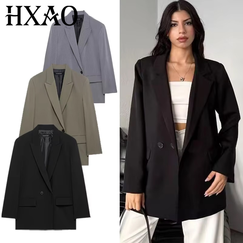 HXAO Women's Blazer Spring Off - Blazer Women Oversized incelemesi ve fiyatı