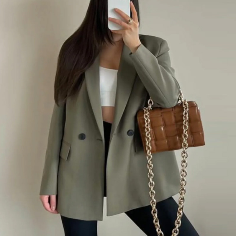 HXAO Women's Blazer Spring Off - Blazer Women Oversized incelemesi ve fiyatı