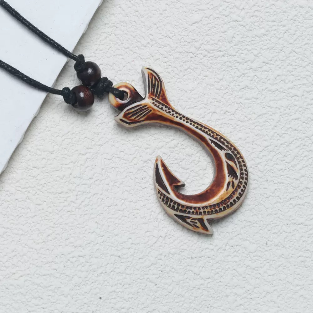 NZ Maori Fish Hook Charm Neckl - Women Fashion Nz incelemesi ve fiyatı