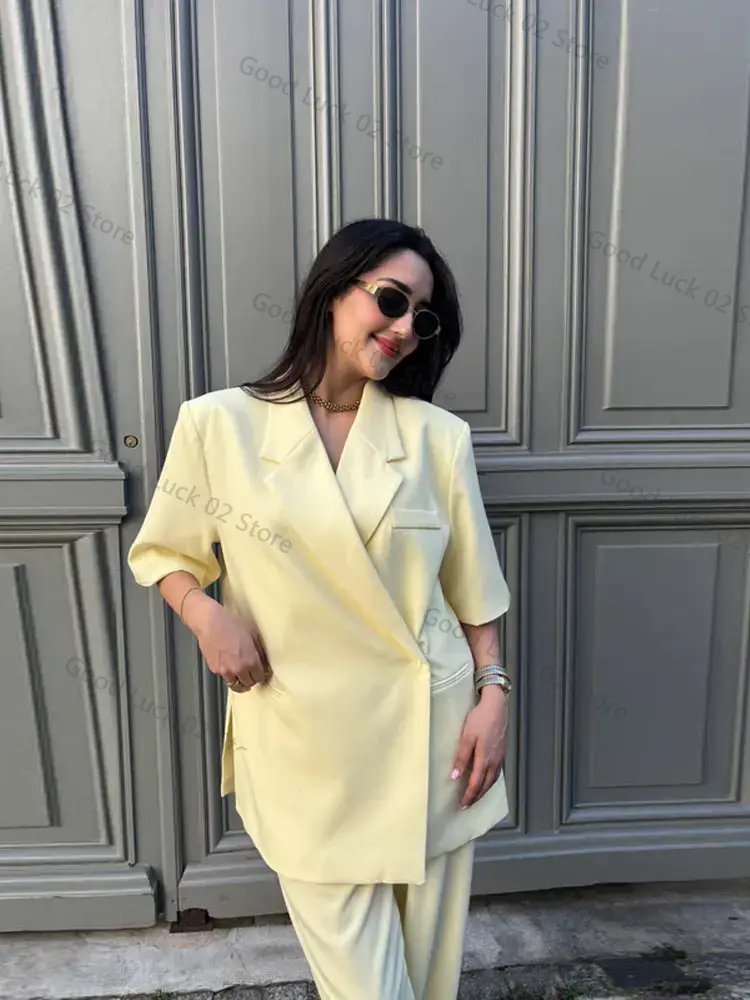 Casual Women's Blazer Coat Sho - Blazer Women Oversized incelemesi ve fiyatı